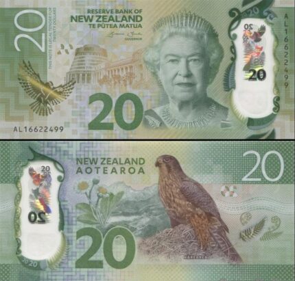 Buy 20 NZD bills online